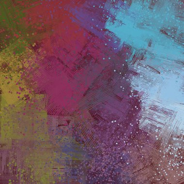 Farklı renk kalıplarına sahip soyut grunge arkaplanı