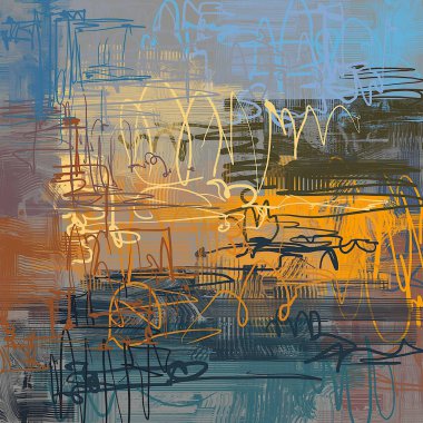 Metin için alanı olan soyut grunge arkaplanı