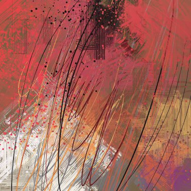 metin için alanı olan grunge arkaplanı