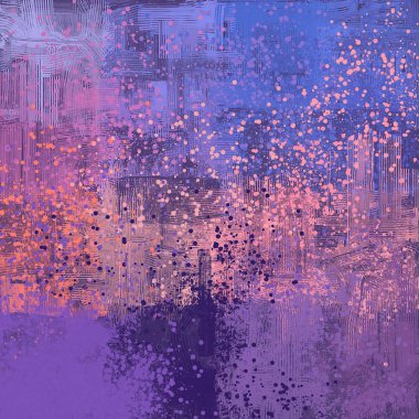 Farklı renk kalıplarına sahip soyut grunge arkaplanı