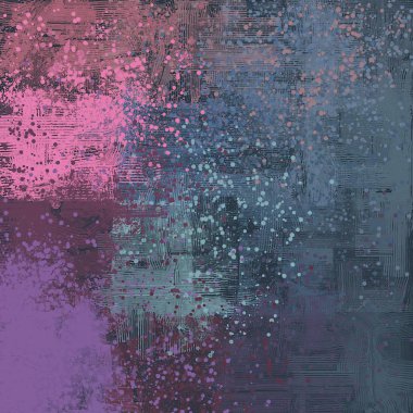 Farklı renk kalıplarına sahip soyut grunge arkaplanı