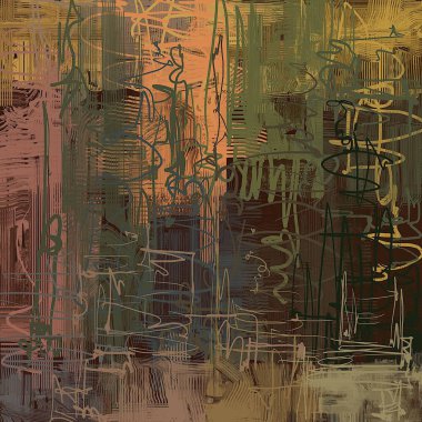 Farklı renk kalıplarına sahip soyut grunge arkaplanı