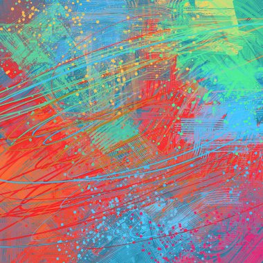 Farklı renk kalıplarına sahip soyut grunge arkaplanı