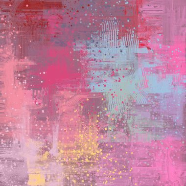 Farklı renk kalıplarına sahip soyut grunge arkaplanı