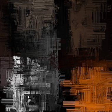 farklı Vintage desenleri ile grunge arka plan