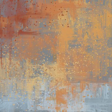 farklı Vintage desenleri ile grunge arka plan