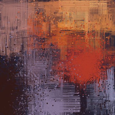 farklı desenler ile vintage grunge arka plan