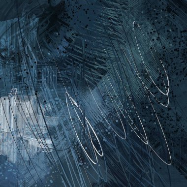 Metin için alanı olan soyut fraktal arkaplan