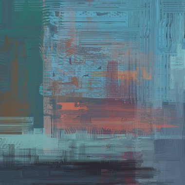 Metin için alanı olan soyut fraktal arkaplan