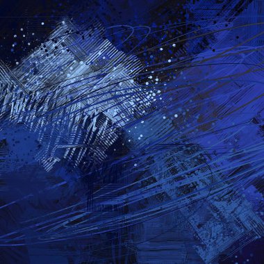 Metin için alanı olan soyut fraktal arkaplan