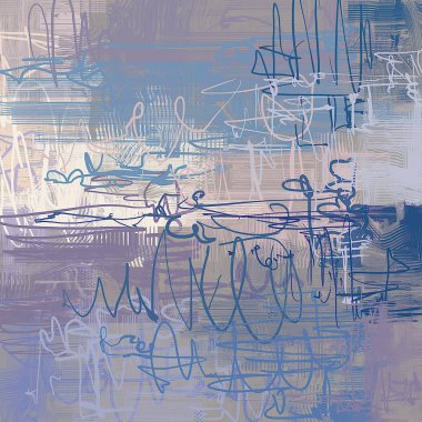 Metin için alanı olan soyut fraktal arkaplan