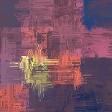 Metin için alanı olan soyut fraktal arkaplan