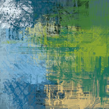 Metin için alanı olan soyut fraktal arkaplan