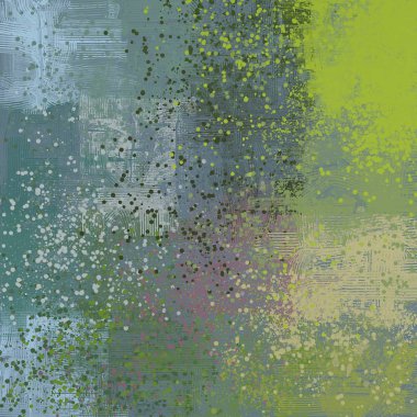 Metin için alanı olan soyut fraktal arkaplan