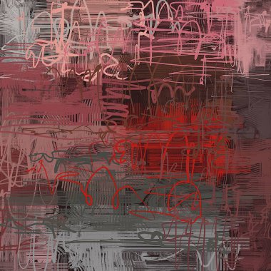 Metin için alanı olan soyut fraktal arkaplan