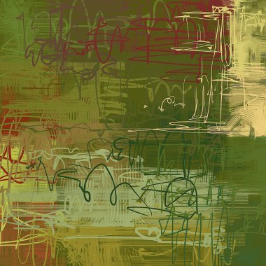 Farklı renk kalıplarına sahip soyut grunge arkaplanı