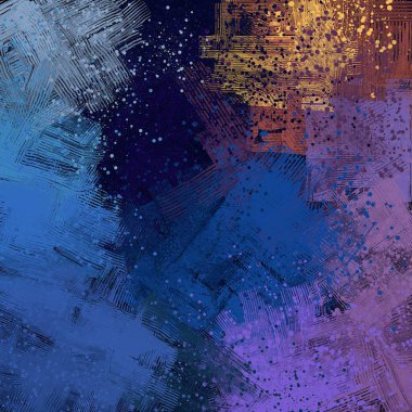 Farklı renk kalıplarına sahip soyut grunge arkaplanı