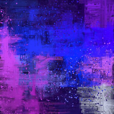 Farklı renk kalıplarına sahip soyut grunge arkaplanı