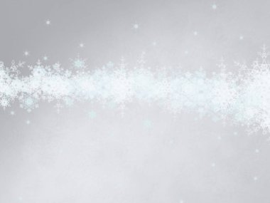 Kar taneleriyle soyut noel arkaplanı       