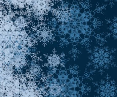 kar taneleri ile soyut sorunsuz arka plan     