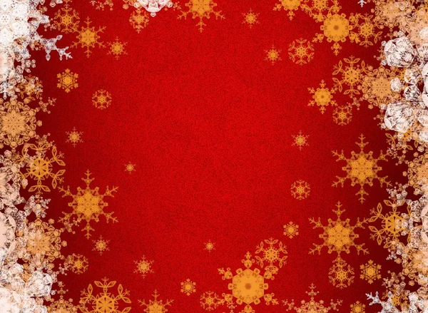 Abstract Seamless Background Snowflakes — Stock Photo, Image