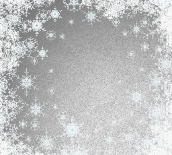 Abstract Seamless Background Snowflakes — Stock Photo, Image