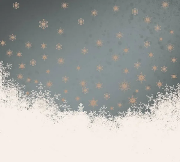 Abstract Seamless Background Snowflakes — Stock Photo, Image