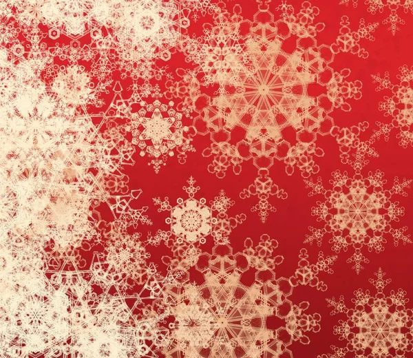 Abstract Seamless Background Snowflakes — Stock Photo, Image