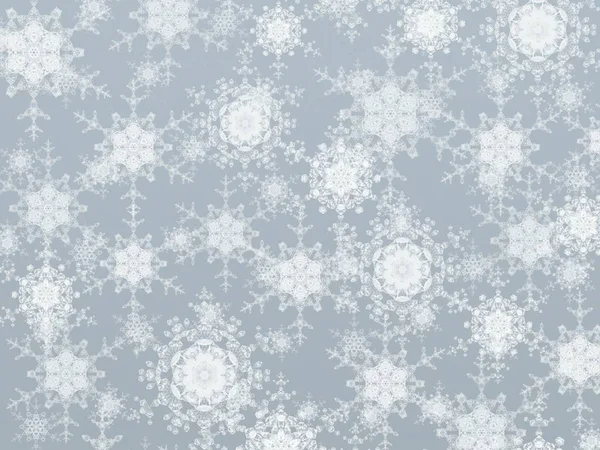 Abstract Seamless Background Snowflakes — Stock Photo, Image