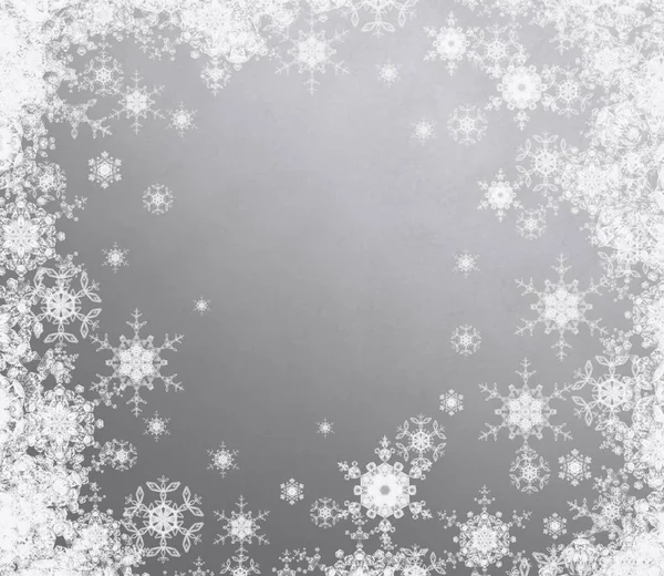 Abstract Seamless Background Snowflakes — Stock Photo, Image