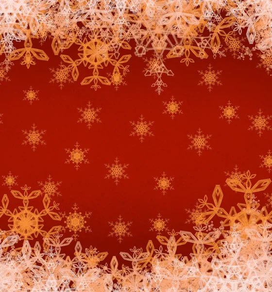 Winter Christmas Background Snow — Stock Photo, Image