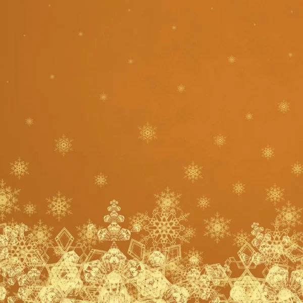 Зимний Рождественский Фон Снегом — стоковое фото