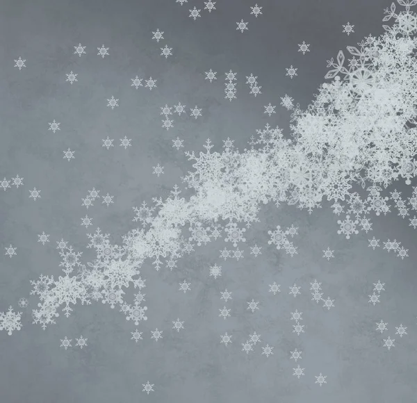 Karlı Kış Noel Arkaplanı — Stok fotoğraf