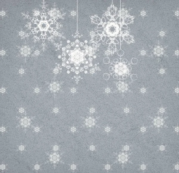 ベクトルは雪のシームレスな背景 — ストック写真