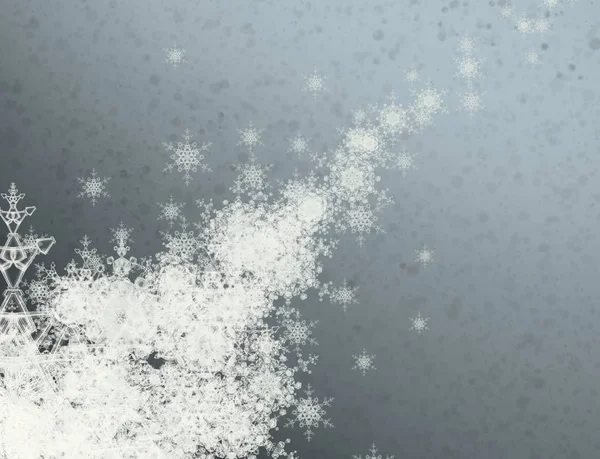 Abstract Seamless Background Snowflakes — Stock Photo, Image