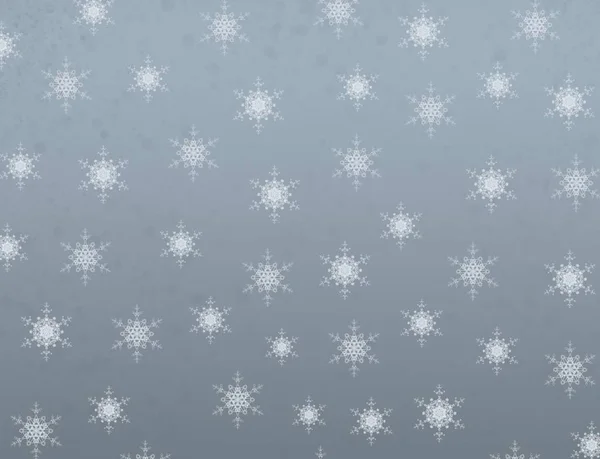 Абстрактний Безшовний Фон Сніжинками — стокове фото