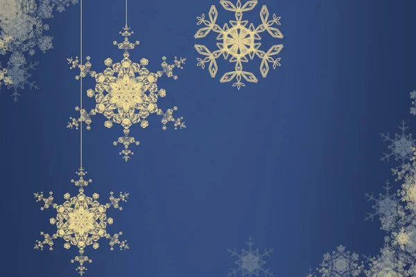 Abstrakt Jul Bakgrund Med Stjärnor Nyår Banner — Stockfoto