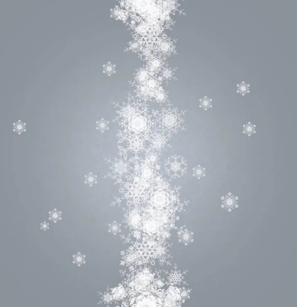 Abstract Seamless Background Snowflakes — Stock Photo, Image