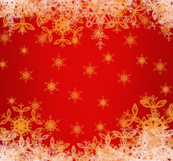Christmas Abstract Winter Poster New Year Wallpaper Illustration — Stock Photo, Image