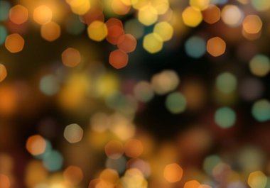 bulanık bokeh ışıkları ile soyut arka plan