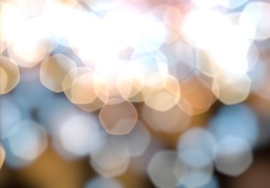 bulanık bokeh ışıkları ile soyut arka plan
