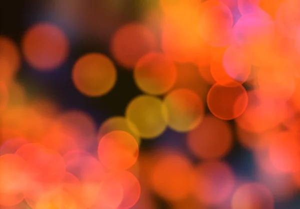 Fond Abstrait Avec Des Lumières Bokeh Floues — Photo