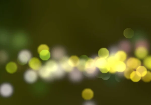 Fundo Abstrato Com Luzes Bokeh Embaçadas — Fotografia de Stock