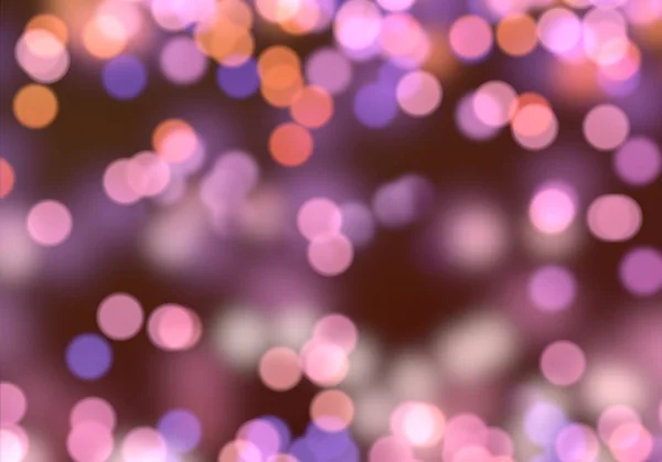 Fundo Abstrato Com Luzes Bokeh Embaçadas — Fotografia de Stock