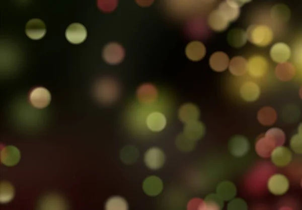 Fondo Abstracto Con Luces Borrosas Bokeh — Foto de Stock