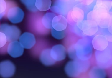 Bulanık bokeh ışıkları ile renkli soyut arka plan