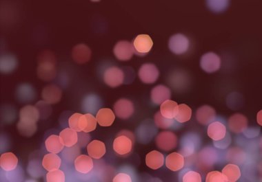 Bulanık bokeh ışıkları ile renkli soyut arka plan