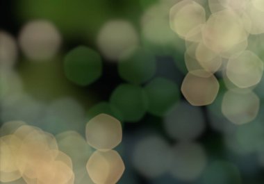 Bulanık bokeh ışıkları ile renkli soyut arka plan