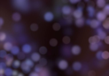 Bulanık bokeh ışıkları ile renkli soyut arka plan