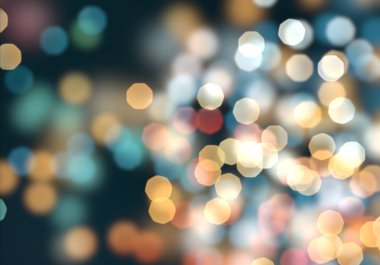Bokeh ışıkları ile bulanık soyut arkaplan